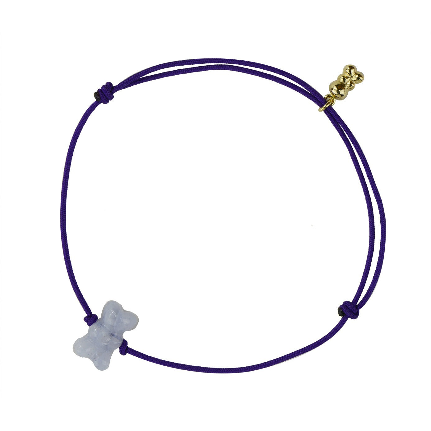 Gummy Bear Purple Agate Bracelet