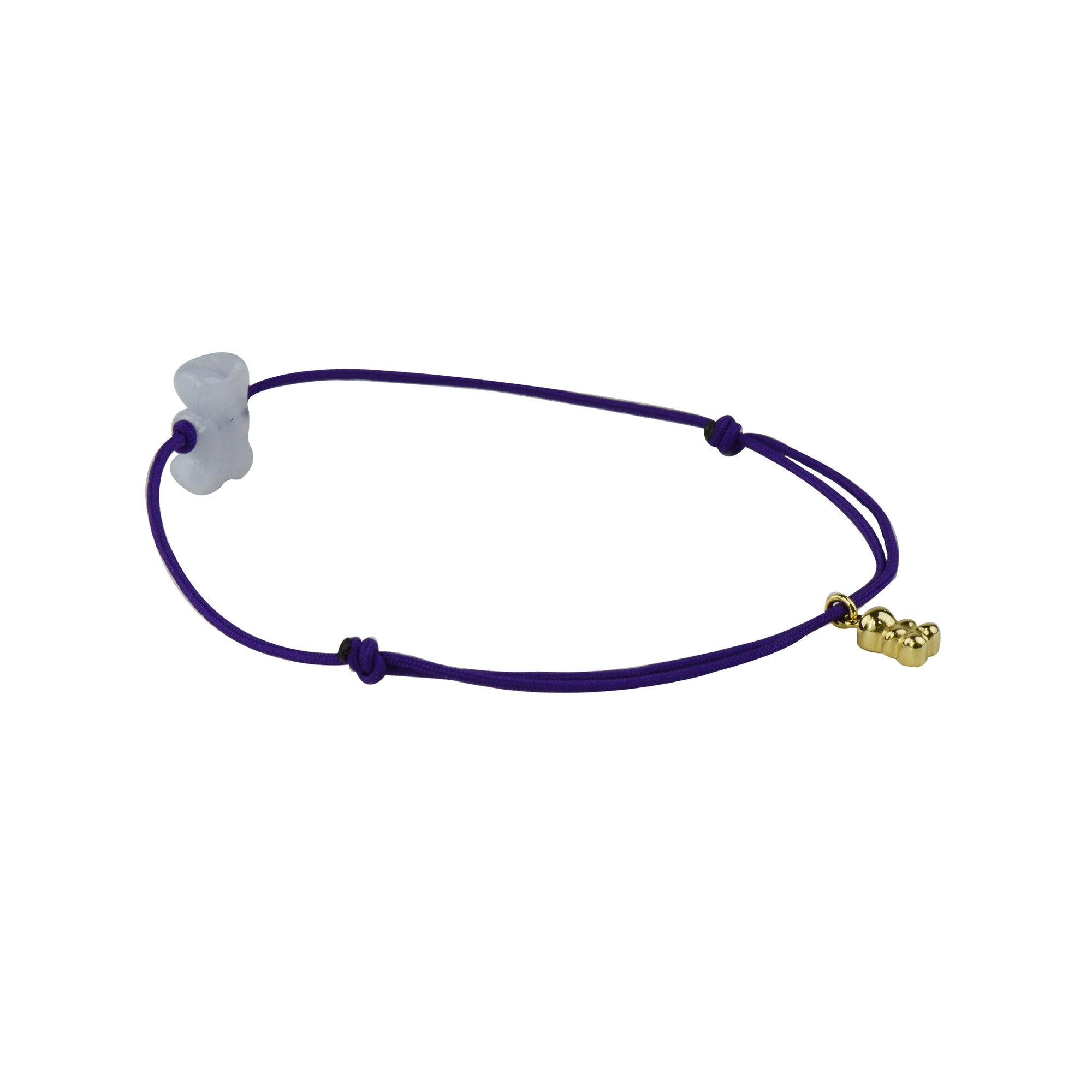 Gummy Bear Purple Agate Bracelet