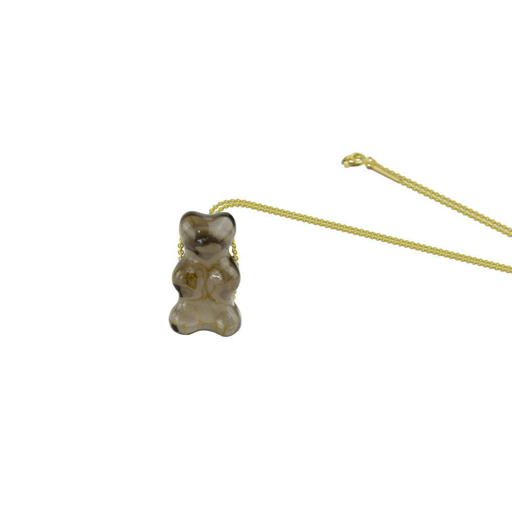 Gummy Bear Smoky Quartz Necklace