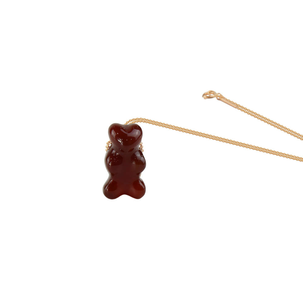 Gummy Bear Carnelian Necklace