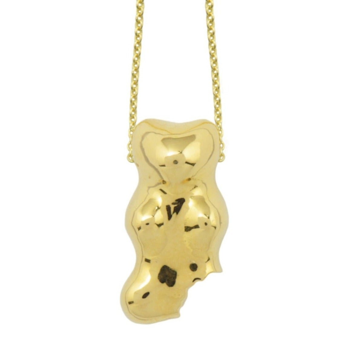 Gummy Bear Eaten Foot Necklace