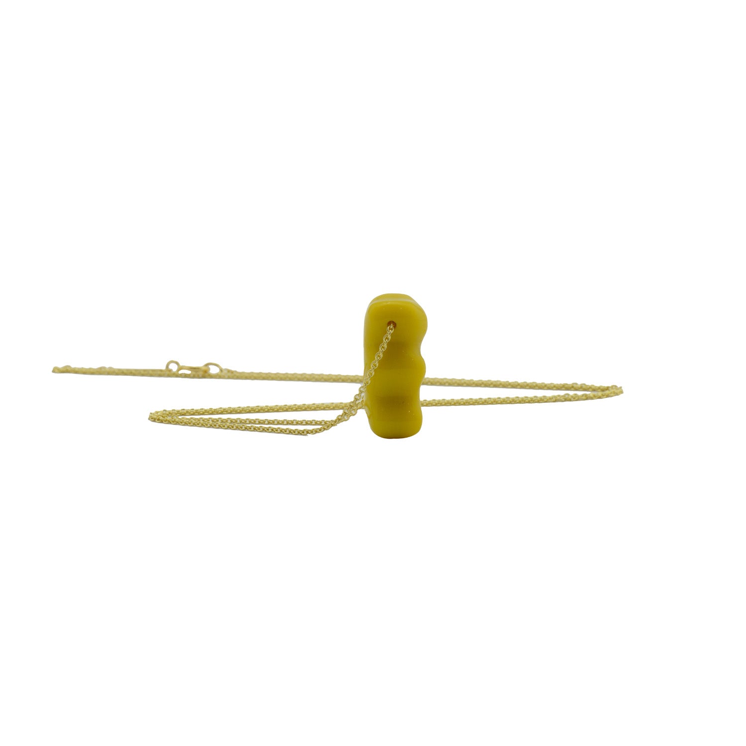 Gummy Bear Yellow Opal Necklace